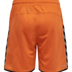 Hummel Hmlauthentic 24 Kids Poly Shorts tangerine