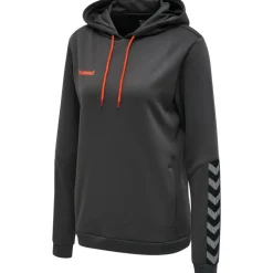 Hummel Hmlauthentic 24 Poly Hoodie Woman asphalt