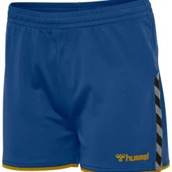 Hummel Hmlauthentic 24 Poly Shorts Woman true blue/sports yellow