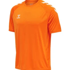 Hummel Hmlcore XK Core Poly T-Shirt S/S orange tiger