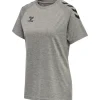 Hummel Hmlcore XK Core Poly Tee S/S Woman grey melange