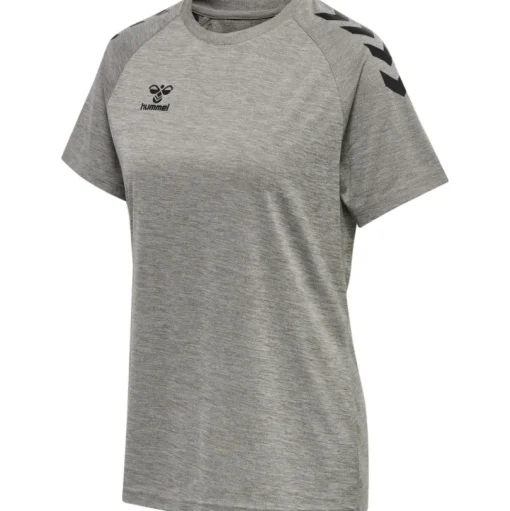 Hummel Hmlcore XK Core Poly Tee S/S Woman grey melange