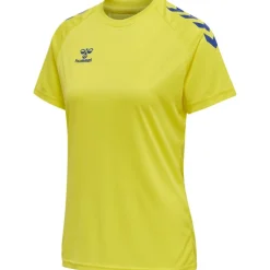 Hummel Hmlcore XK Core Poly Tee S/S Woman blazing yellow/true blue