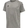 Hummel Hmlcore XK Core Poly Tee S/S Kids grey melange
