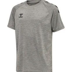 Hummel Hmlcore XK Core Poly Tee S/S Kids grey melange