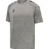 Hummel Hmlcore XK Core Poly T-Shirt S/S grey melange