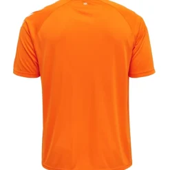 Hummel Hmlcore XK Core Poly T-Shirt S/S orange tiger