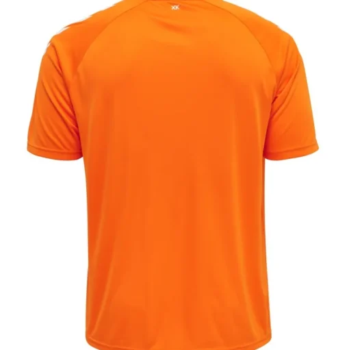 Hummel Hmlcore XK Core Poly T-Shirt S/S orange tiger