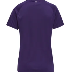 Hummel Hmlcore XK Core Poly Tee S/S Woman acai/white