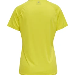 Hummel Hmlcore XK Core Poly Tee S/S Woman blazing yellow/true blue