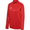 Hummel Hmlcore XK Half Zip Sweat Woman true red