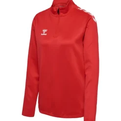 Hummel Hmlcore XK Half Zip Sweat Woman true red
