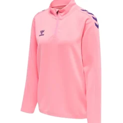 Hummel Hmlcore XK Half Zip Sweat Woman cotton candy