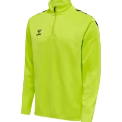 Hummel Hmlcore XK Half Zip Poly Sweat lime popsicle