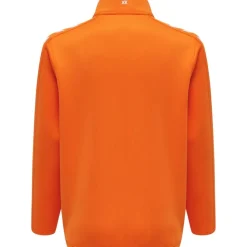 Hummel Hmlcore XK Half Zip Poly Sweat Kids orange tiger