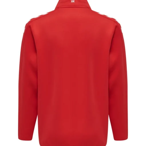 Hummel Hmlcore XK Half Zip Poly Sweat Kids true red