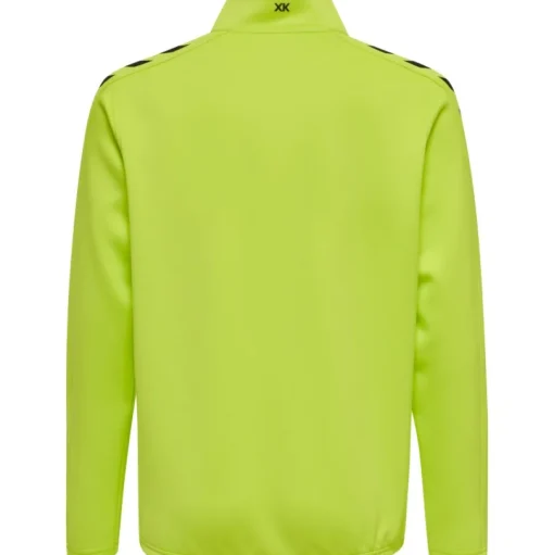 Hummel Hmlcore XK Half Zip Poly Sweat Kids lime popsicle