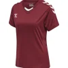 Hummel Hmlcore XK Poly Jersey S/S Woman maroon