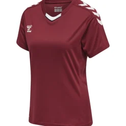 Hummel Hmlcore XK Poly Jersey S/S Woman maroon