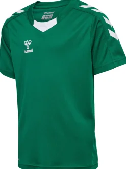 Hummel Hmlcore XK Poly Jersey S/S Kids evergreen