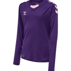 Hummel Hmlcore XK Poly Jersey L/S Kids acai