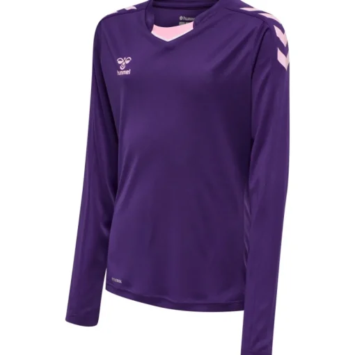 Hummel Hmlcore XK Poly Jersey L/S Kids acai
