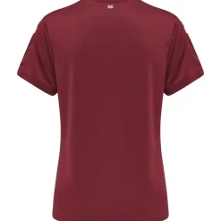 Hummel Hmlcore XK Poly Jersey S/S Woman maroon