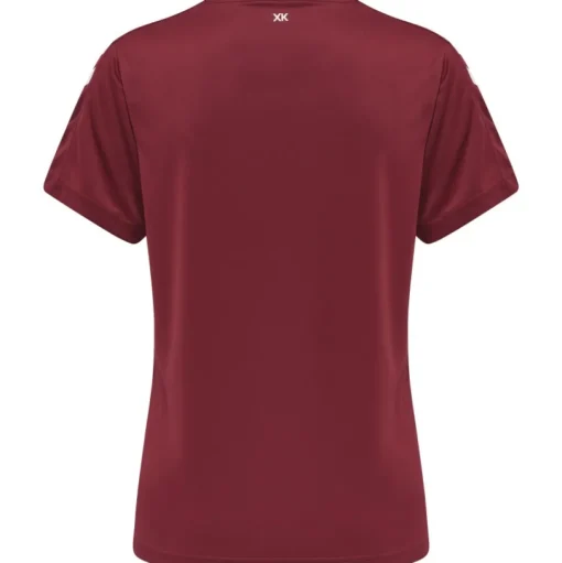 Hummel Hmlcore XK Poly Jersey S/S Woman maroon