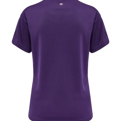 Hummel Hmlcore XK Poly Jersey S/S Woman acai/white