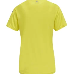Hummel Hmlcore XK Poly Jersey S/S Woman blazing yellow/true blue
