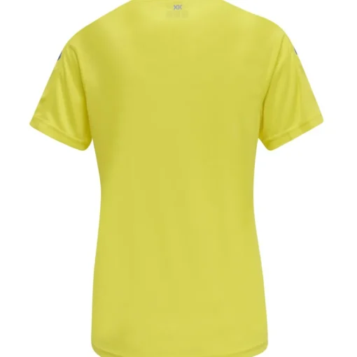Hummel Hmlcore XK Poly Jersey S/S Woman blazing yellow/true blue