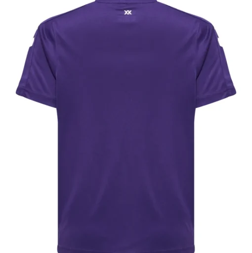 Hummel Hmlcore XK Poly Jersey S/S Kids acai/white