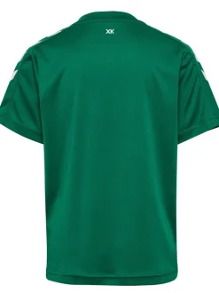 Hummel Hmlcore XK Poly Jersey S/S Kids evergreen