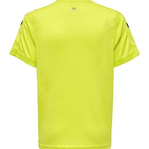 Hummel Hmlcore XK Poly Jersey S/S Kids lime popsicle