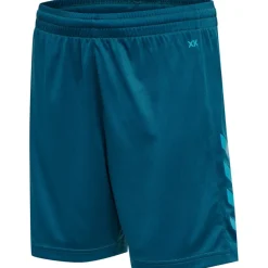 Hummel Hmlcore XK Poly Shorts Kids blue coral