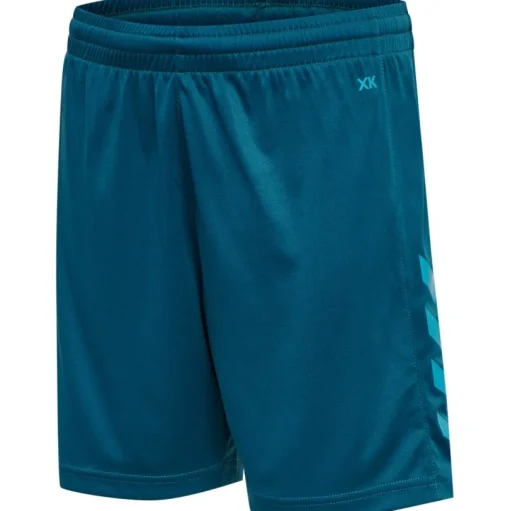 Hummel Hmlcore XK Poly Shorts Kids blue coral
