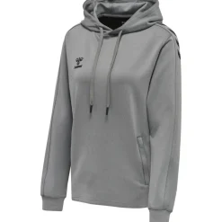Hummel Hmlcore XK Poly Sweat Hoodie Woman grey melange