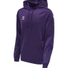 Hummel Hmlcore XK Poly Sweat Hoodie acai/white