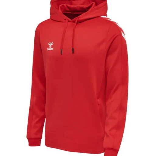 Hummel Hmlcore XK Poly Sweat Hoodie true red