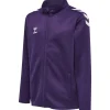 Hummel Hmlcore XK Poly Zip Sweat Kids acai/white