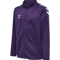 Hummel Hmlcore XK Poly Zip Sweat Kids acai/white