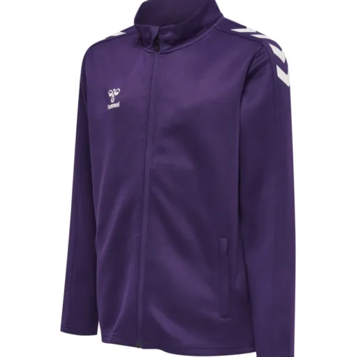 Hummel Hmlcore XK Poly Zip Sweat Kids acai/white
