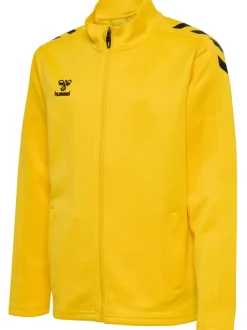 Hummel Hmlcore XK Poly Zip Sweat Kids sports yellow