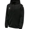 Hummel Hmlcore XK Poly Zip Hood Sweat black