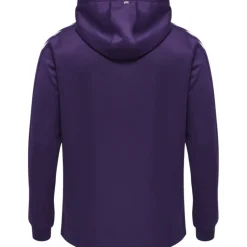 Hummel Hmlcore XK Poly Zip Hood Sweat acai/white