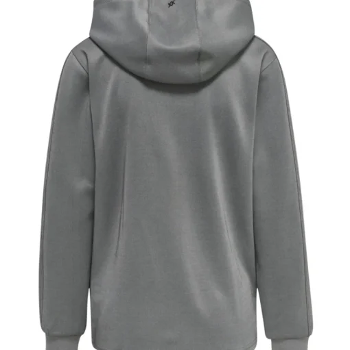 Hummel Hmlcore XK Poly Zip Hood Sweat Woma grey melange