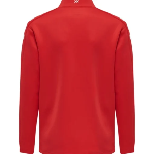 Hummel Hmlcore XK Poly Zip Sweat Kids true red