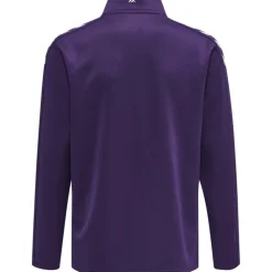 Hummel Hmlcore XK Poly Zip Sweat Kids acai/white