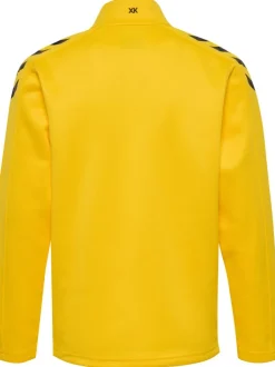 Hummel Hmlcore XK Poly Zip Sweat Kids sports yellow