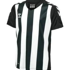 Hummel Hmlcore XK Striped Jersey S/S Kids black/white